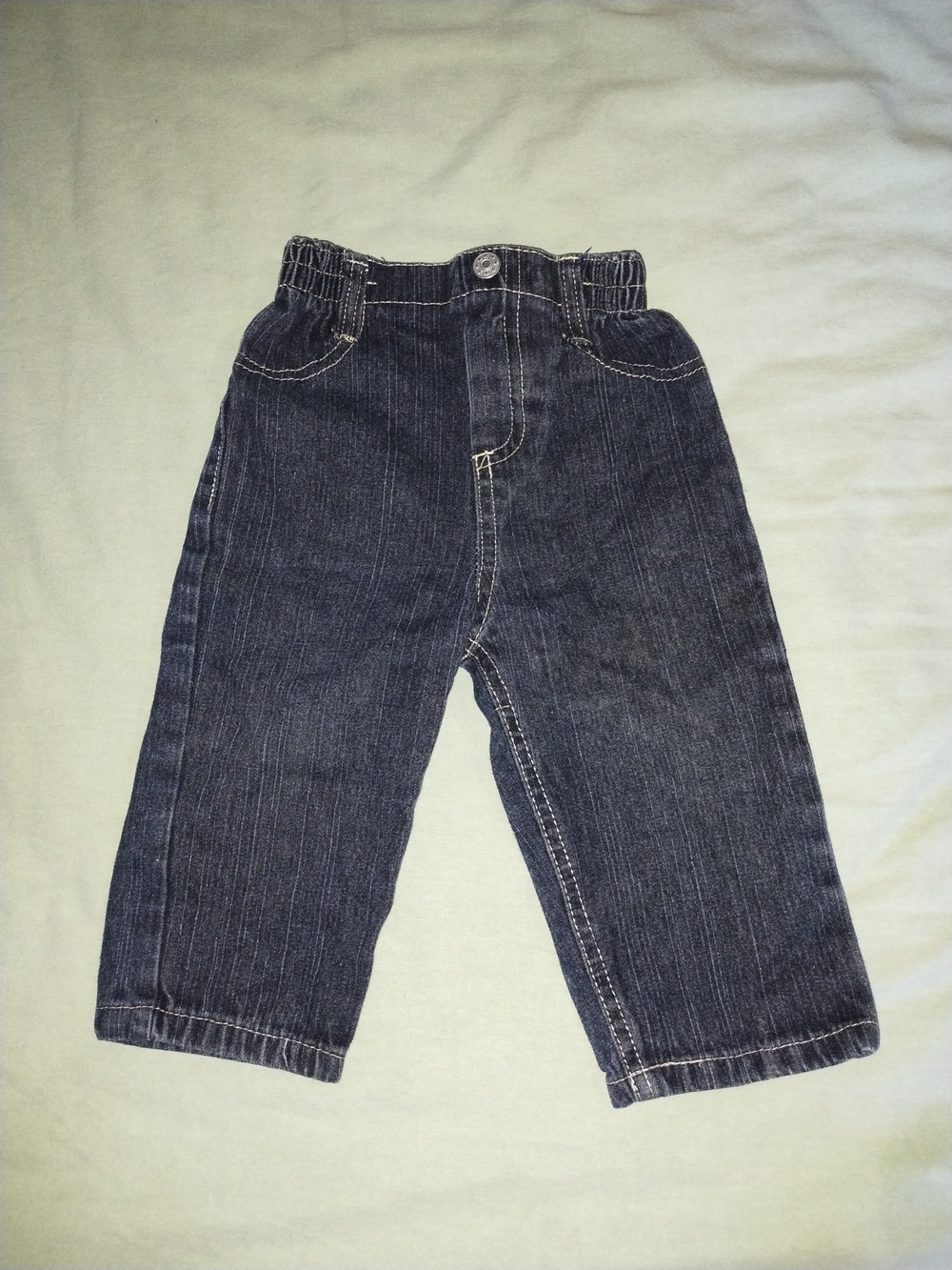 Toddler Dark Blue Denim Jeans - Unbranded